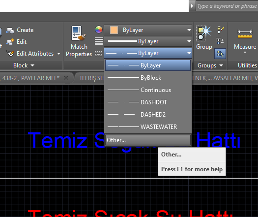 Autocad line type lara , farklı scale oranları verme nasıl yapılıyor ...