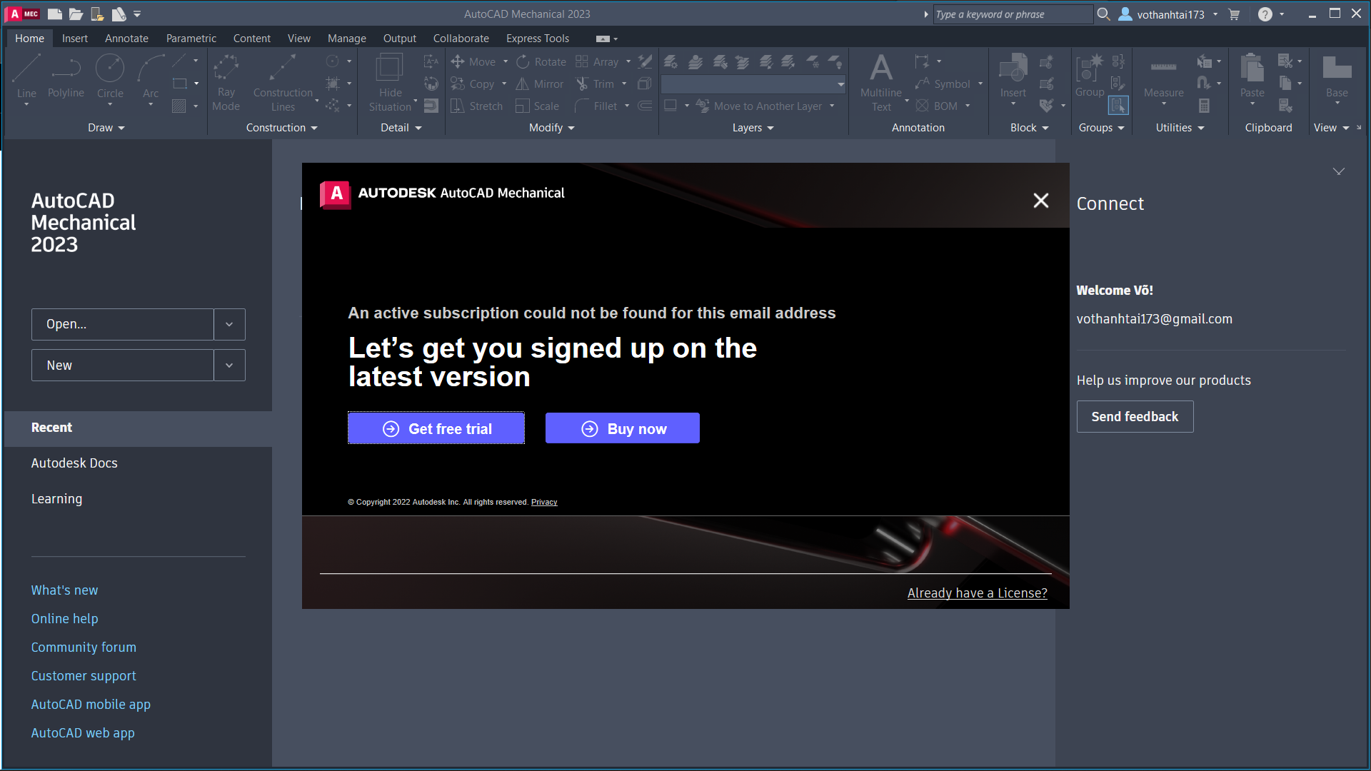 Why can't I use AutoCAD Mechanical? - Autodesk Community