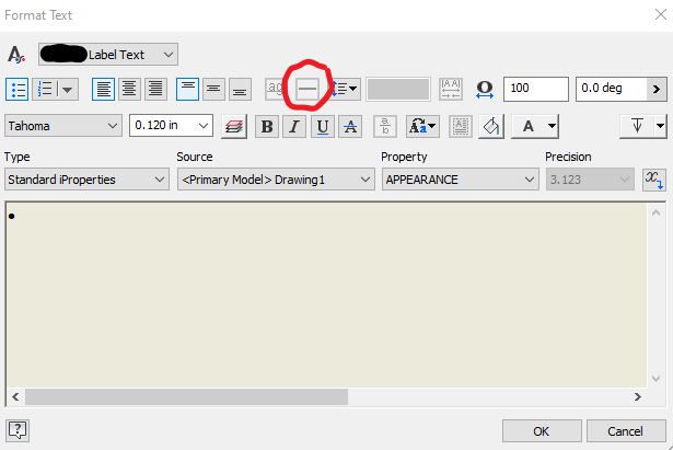Format Text Window Missing Options and Glitching Out - Autodesk Community