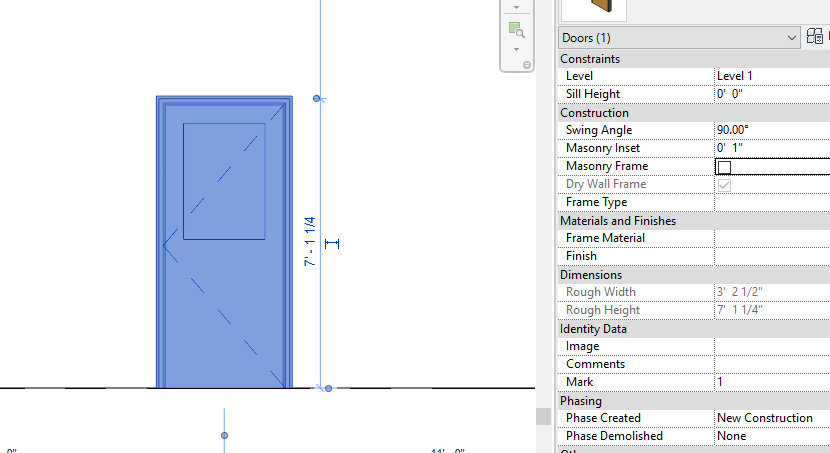 Modular CMU Construction - Rough Opening Size For Double Door