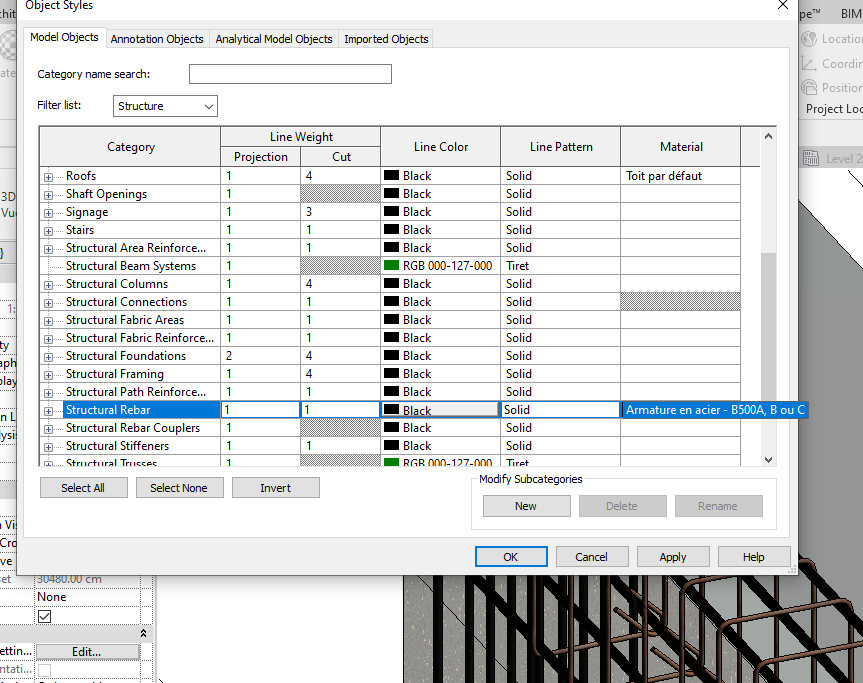 Solved: Texture of the rebar - Autodesk Community
