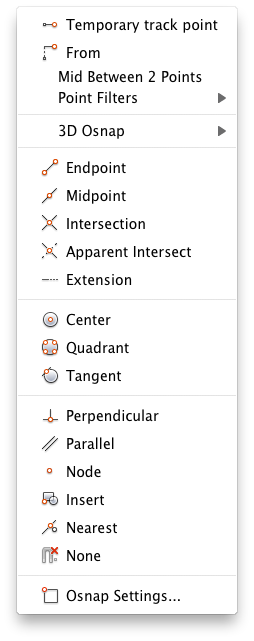 Right Click "Tracking" - Autodesk Community