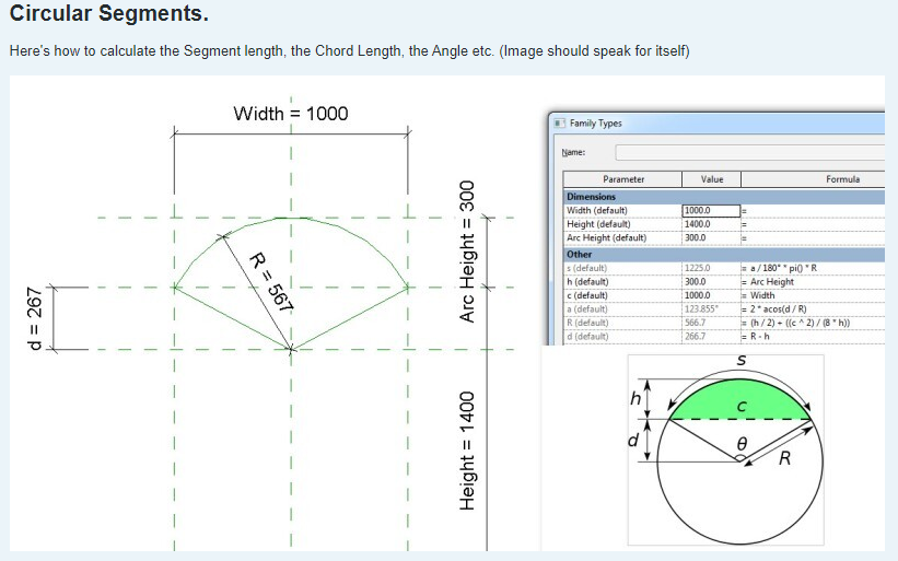 Adjusting the chord length of an arc while keeping arc length the same Autodesk Community