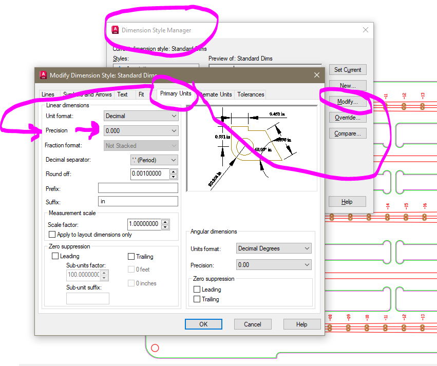 Cannot change tolerance properties in dimension on drawing. - Autodesk ...