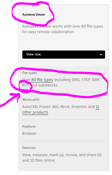 Dwg TrueView Support of Revit files - Autodesk Community