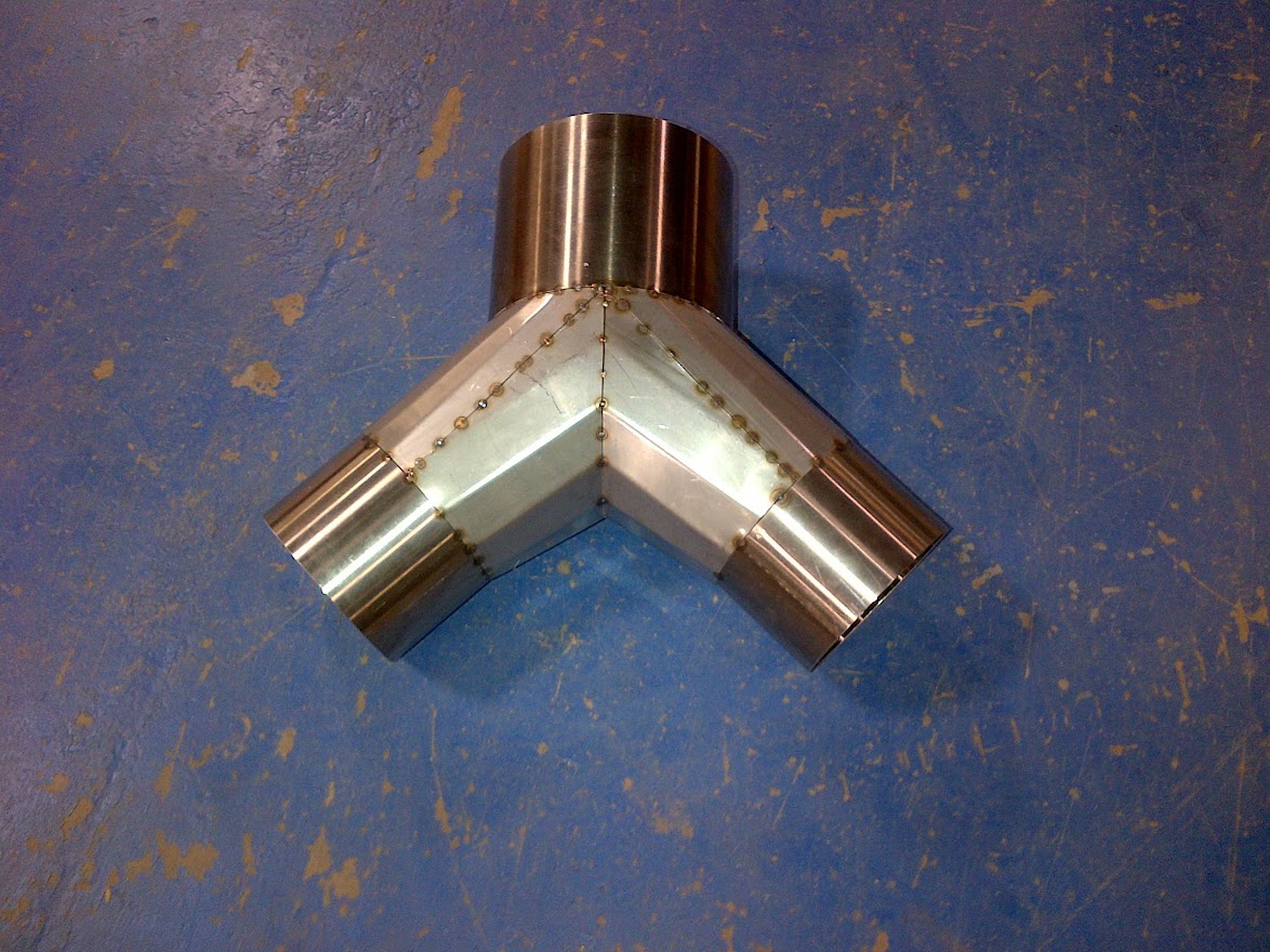 Solved Need help to make WYE joint (bifurcation tube) with different diameters Autodesk Community