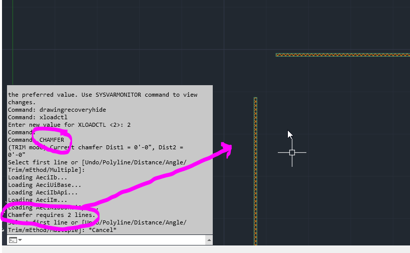 Solved: Chamfer not working - Autodesk Community - AutoCAD ...