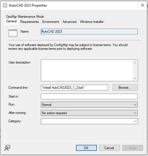 Solved: Deploying AutoCAD 2023 with SCCM doesn't finish. - Autodesk ...
