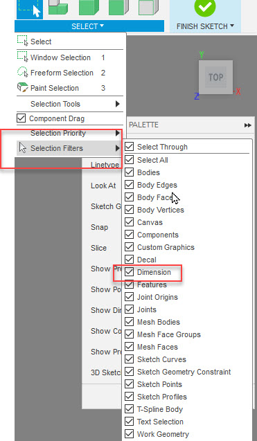 Sketch dimensions locked / green bug - Autodesk Community