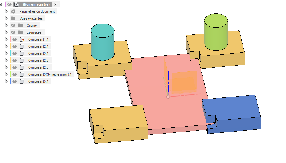 Résolu : Fusion 360 : bug fonction symétrie et miroir ? - Autodesk  Community - International Forums