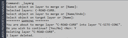 Merge Layer Button - Command Line