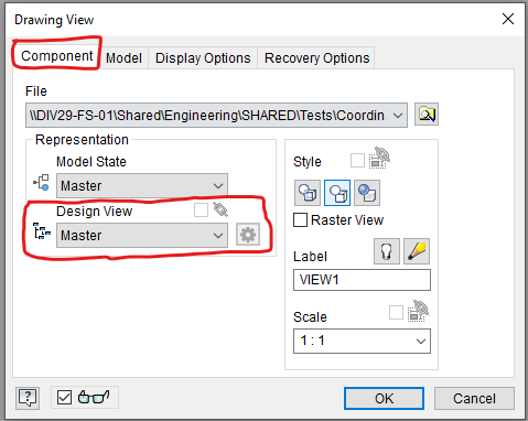 Solved: Hiding certain components in a view in a drawing. - Autodesk  Community - Inventor