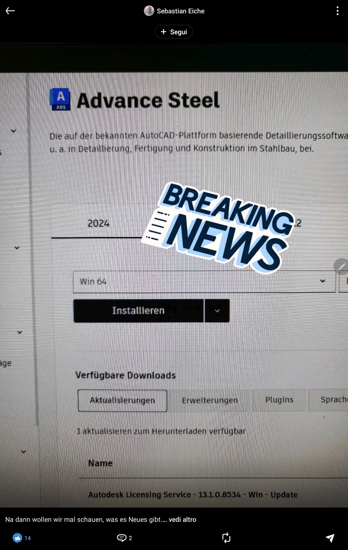 Solved Advance Steel 2024 What Does It Look Like What Are The Known   1199402iF8CE5128C7D45311