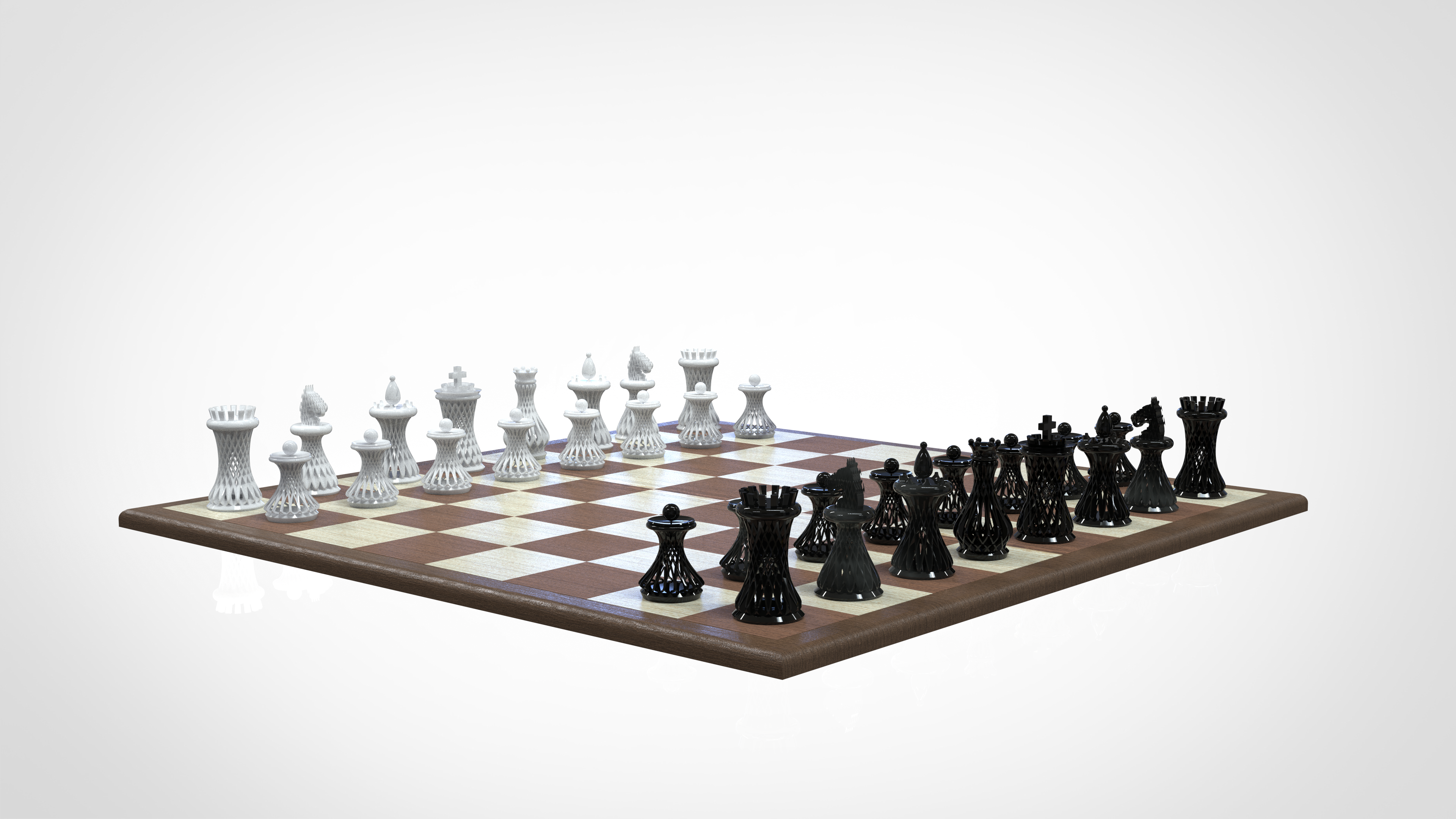Desafio FUSION – Montagem do tabuleiro de xadrez – Etapa 4