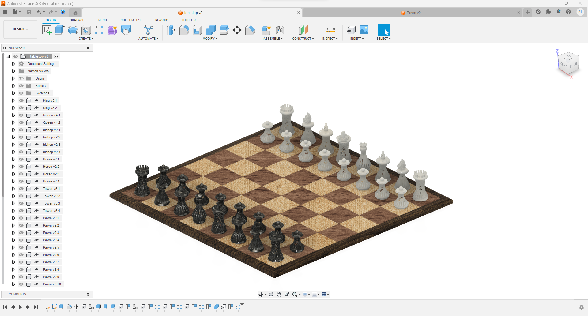 Solucionado: Desafio FUSION – peças de xadrez – Etapa 3 - até 7 de