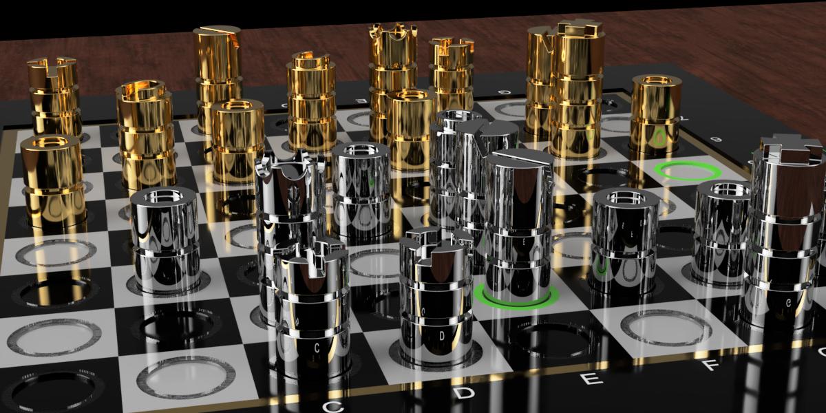 Aula 456 - Modelamento do Tabuleiro para Jogo de Xadrez no Fusion