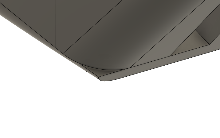Solved: Having curved surfaces (fillets) match between components ...