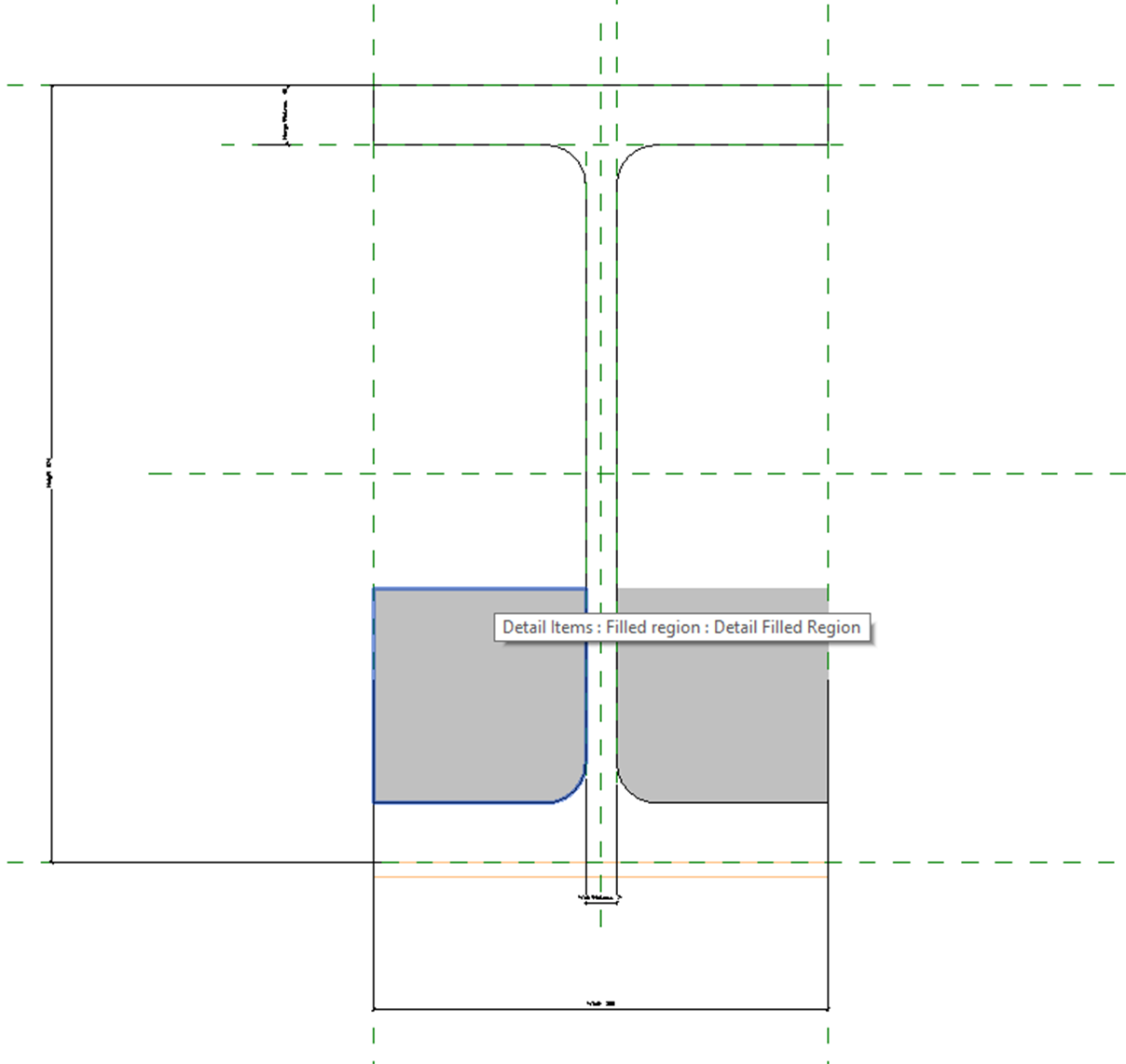 Solved: Filled region in Structural framing family - Autodesk Community