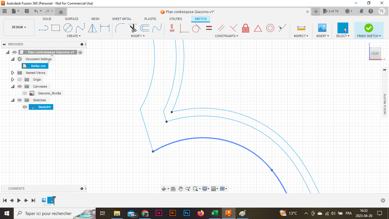 Modifying Splines after offsetting - Autodesk Community