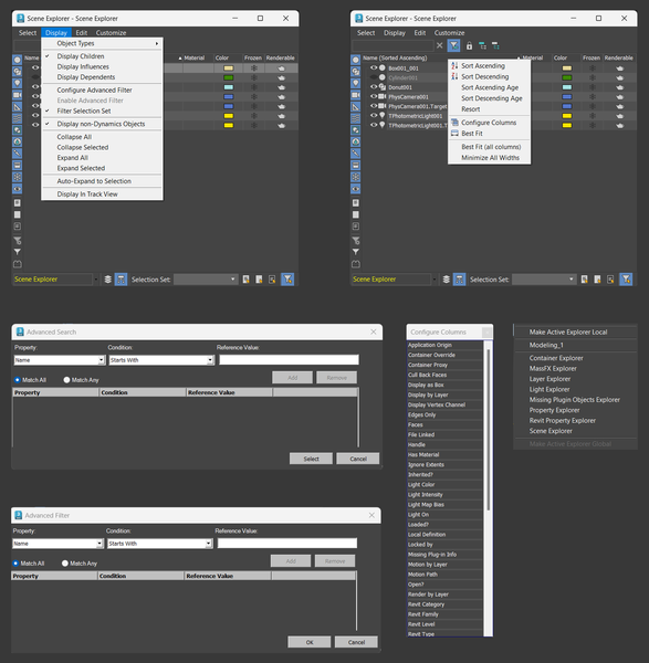 3ds Max Scene Explorer Old UI.png