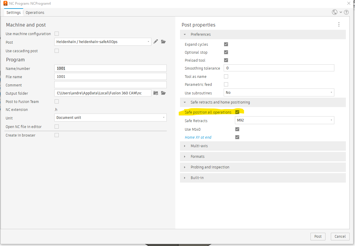 Manual NC between operations - Autodesk Community