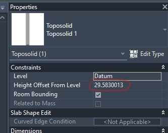 Toposolid Height Offset from Level - Autodesk Community