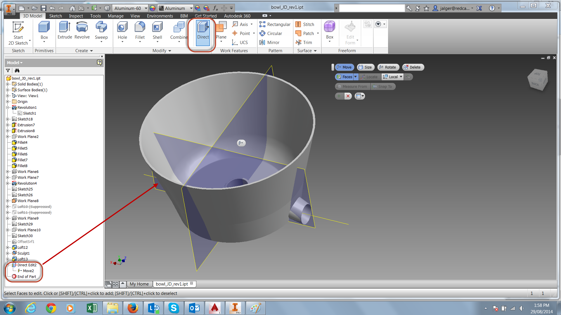 How to get rid of this extra material? - Autodesk Community