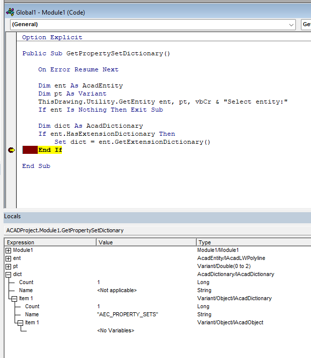 GetExtensionDictionary - Autodesk Community