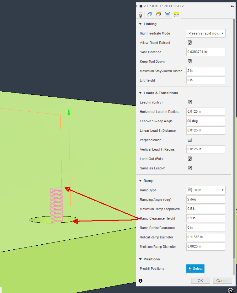 Solved: Simple two pocket setup creates a huge g-code file - Autodesk ...