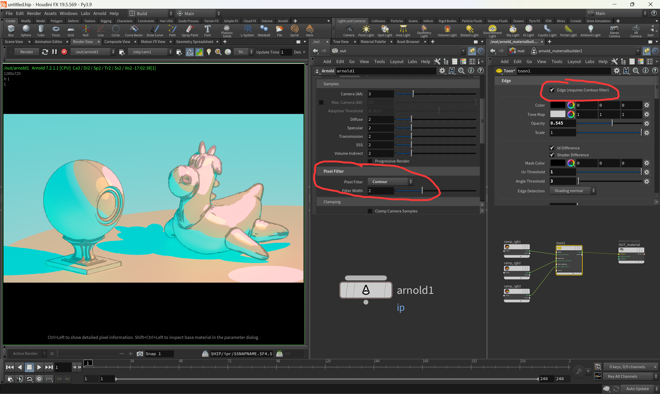 Why cannot the Arnold renderer be used in the 