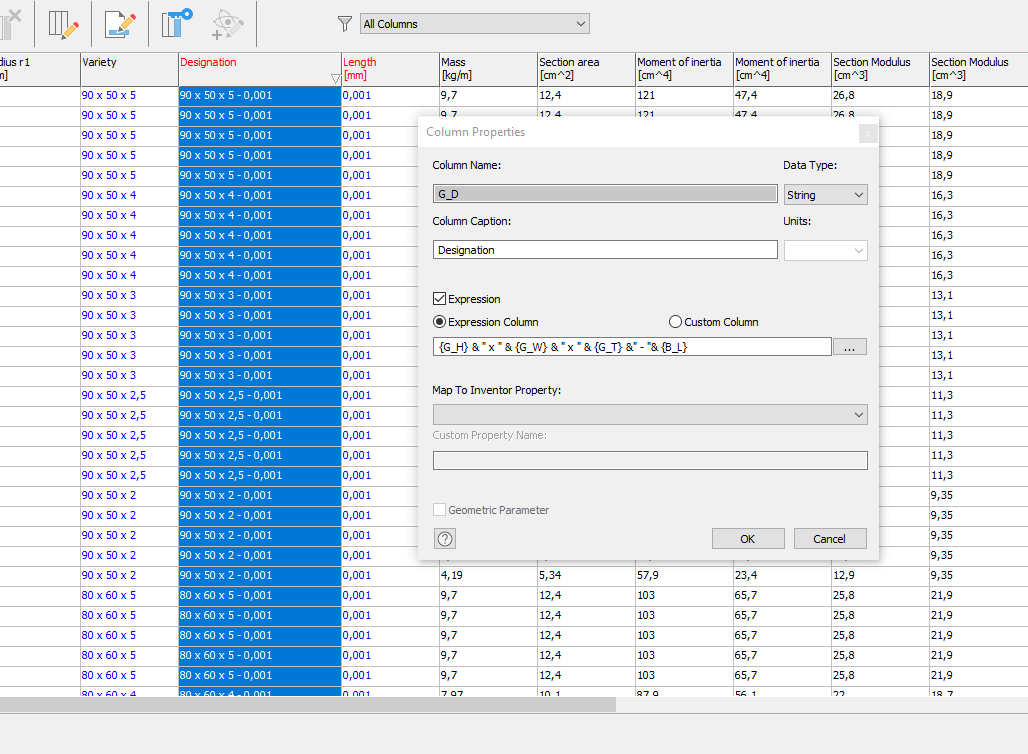 FG wrong length in the bom list (2023) - Autodesk Community