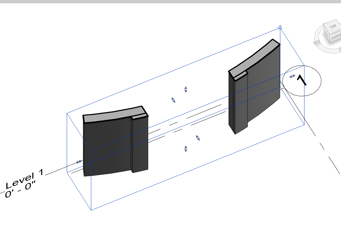Solved Creating an arched opening in a curved wall Autodesk Community
