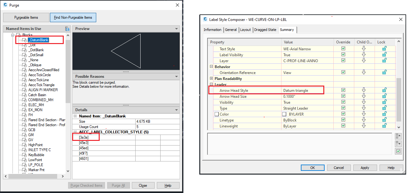 how-to-find-block-references-under-labelstyle-autodesk-community