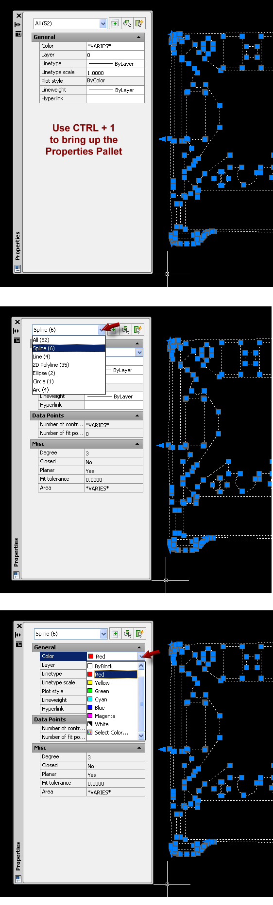 Autodesk AutoCAD Properties Pallet.png