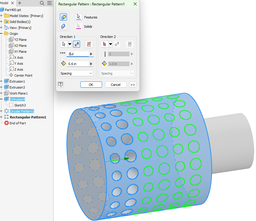 Duplication of a circular pattern Autodesk Community