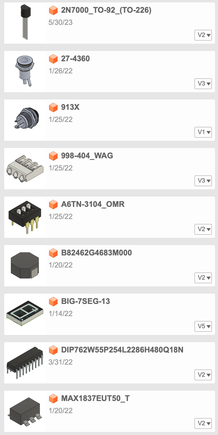Search components in all libraries? - Autodesk Community