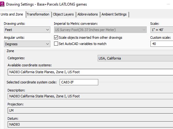 Learing ArcGIS connector: matching coordinate systems - Autodesk Community