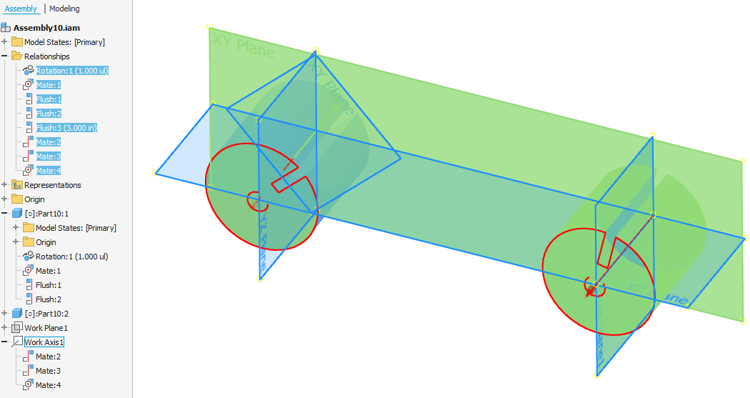 Solved: Mouse provides dragging the part in assembly not the rotation ...