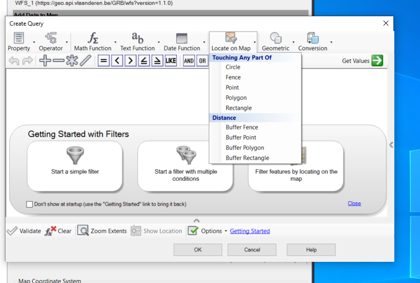Query filter features, Inside - Autodesk Community