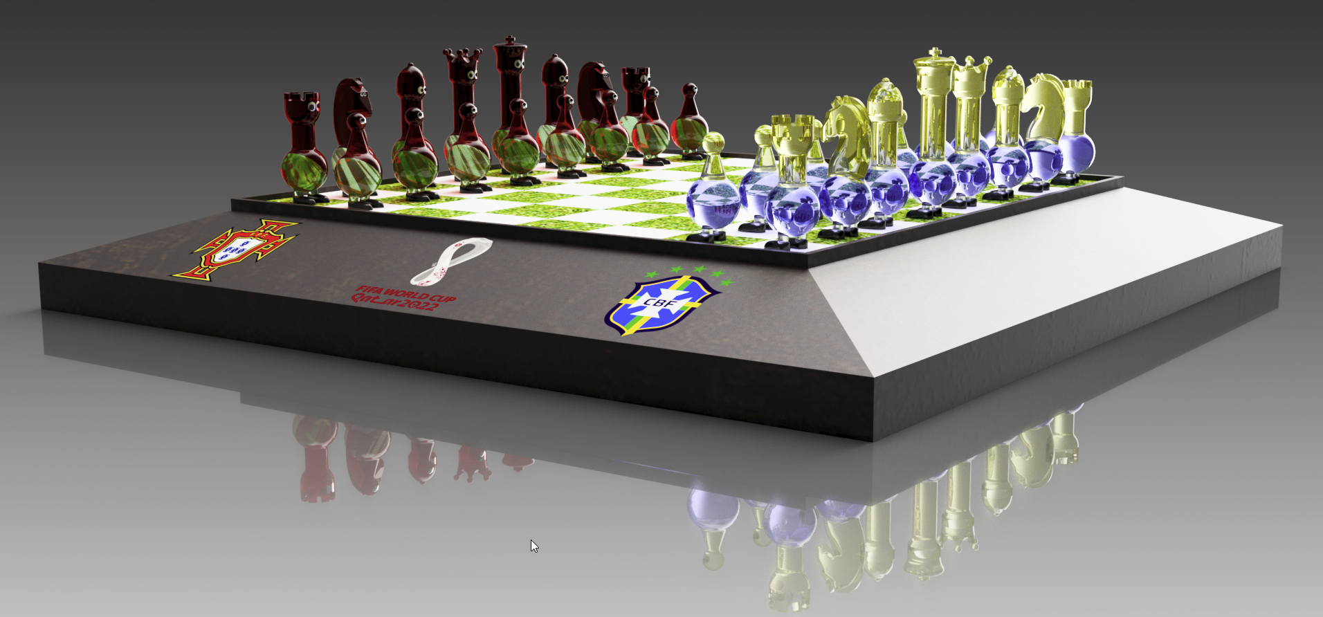 Aula 450 - Modelamento do Peão peça do Jogo de Xadrez no Fusion