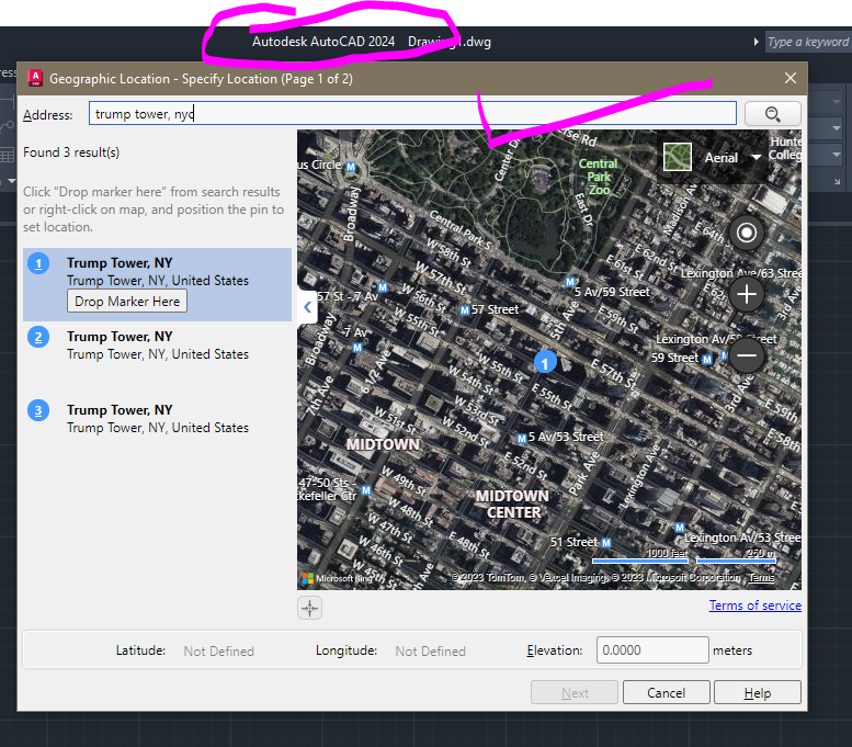 Solved I Had Geo Location Maps On AutoCAD Before The Upgrade To 2024   780x684