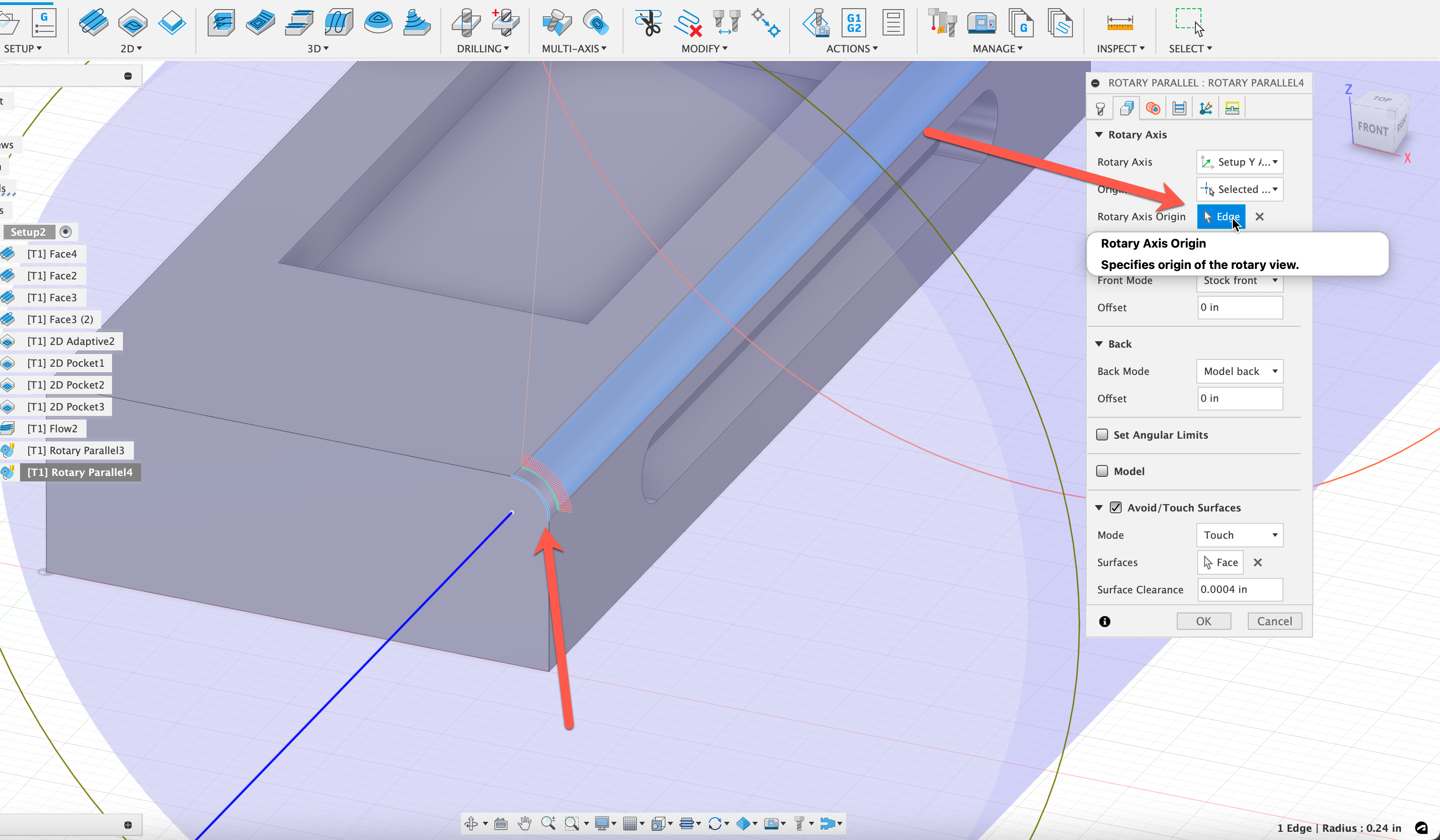 Solved: Rotary (4th Axis) Normal To Surface? - Autodesk Community