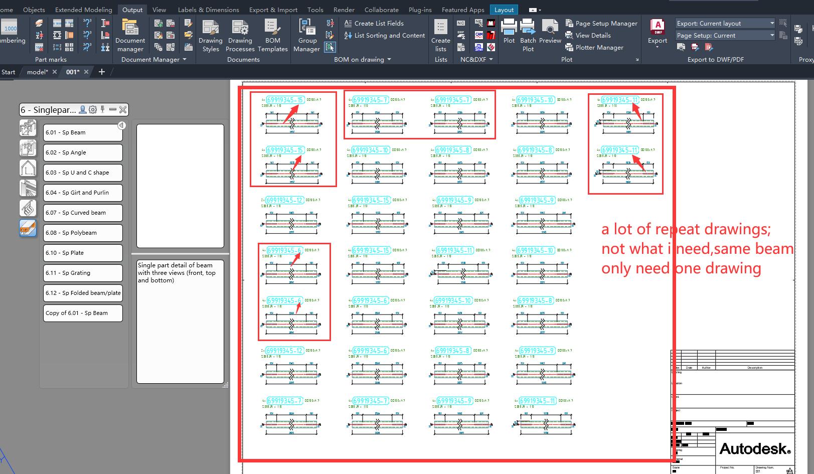 Solved: same single part in one drawing - Autodesk Community