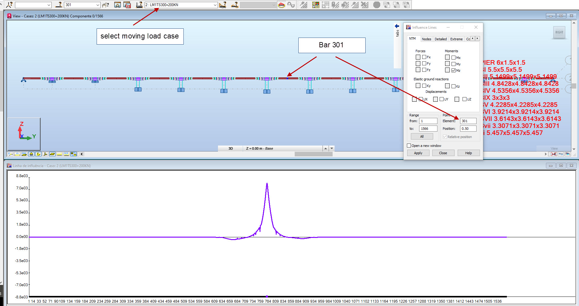 Moving loads on network arch bridge - Autodesk Community