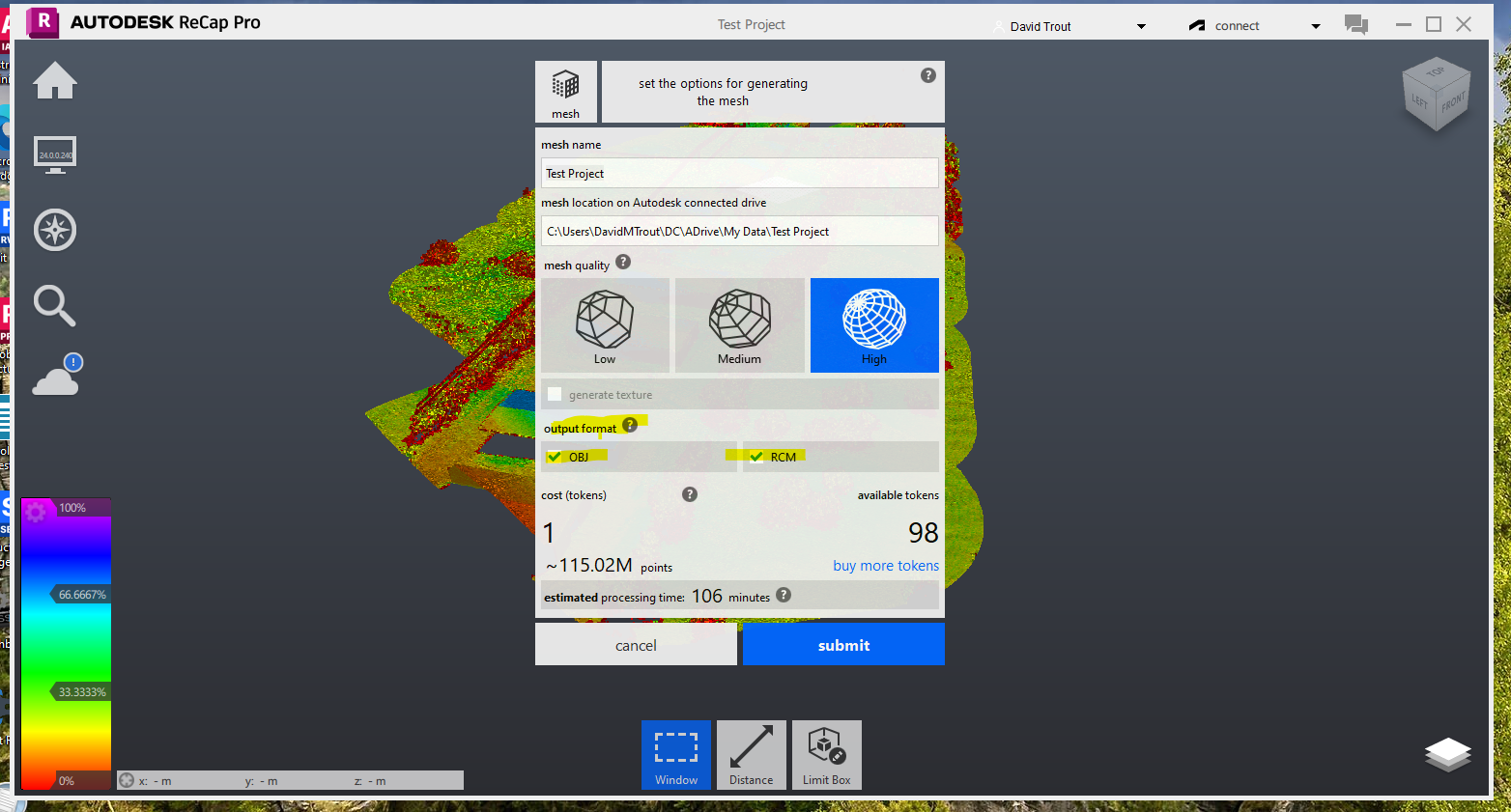 Exporting .RCS file from .LAS files Autodesk Community