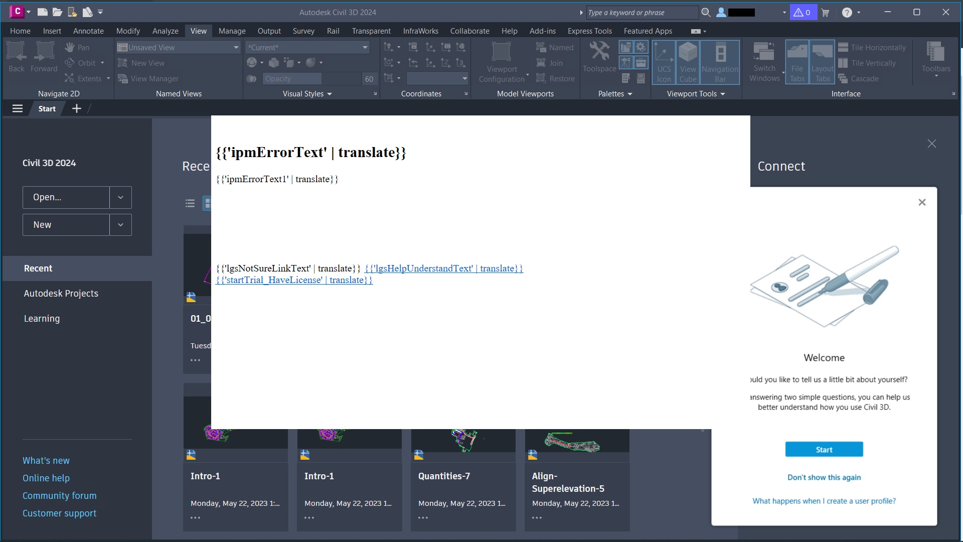 Solved: Error after opening, program freezes - Autodesk Community