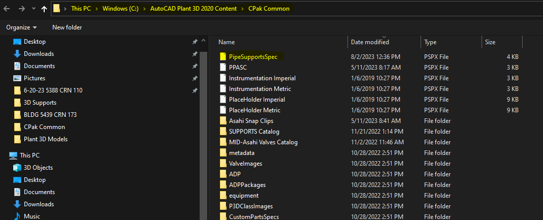 New Support is Not Showing Up in Library? - Autodesk Community