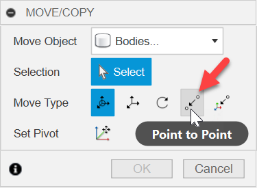 moving 81 components uniformly on one axis with move or align tool ...