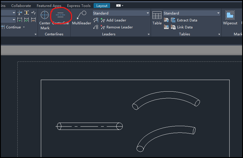 Solved: Arc center line - Autodesk Community