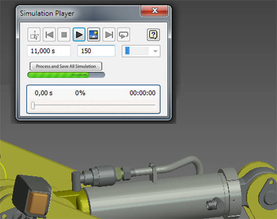Process and Save Simulation for smooth analysis (Drive Constraints ...